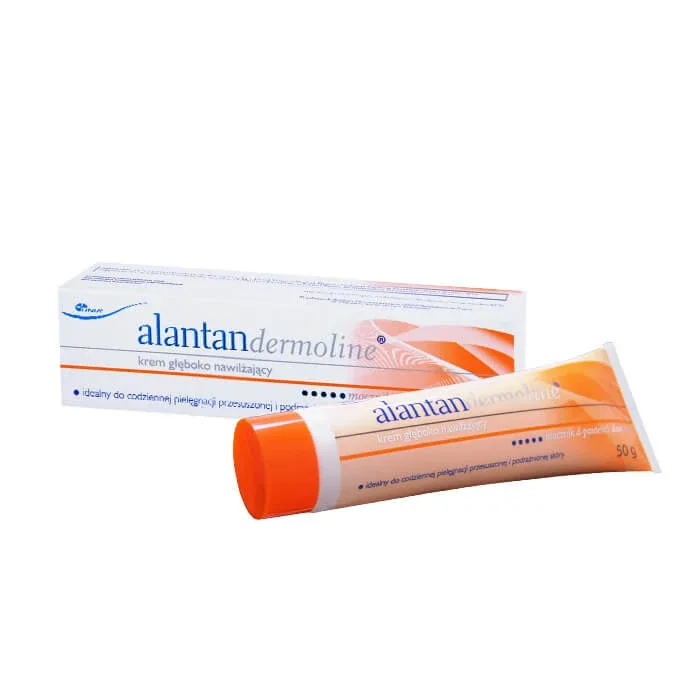 Alantan Dermoline, cremă hidratantă profundă, piele uscată și iritată, 50 g Unia — preț și oferte