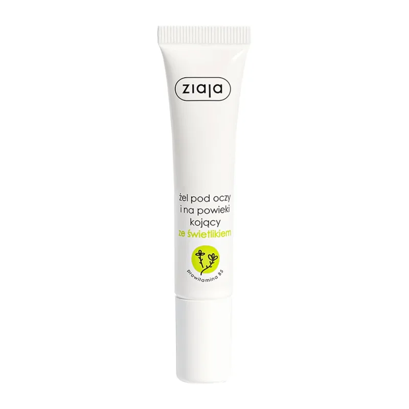 Ziaja Bio-gel, sub ochi și pe pleoape, calmant, cu eclere, 15 ml — preț și oferte