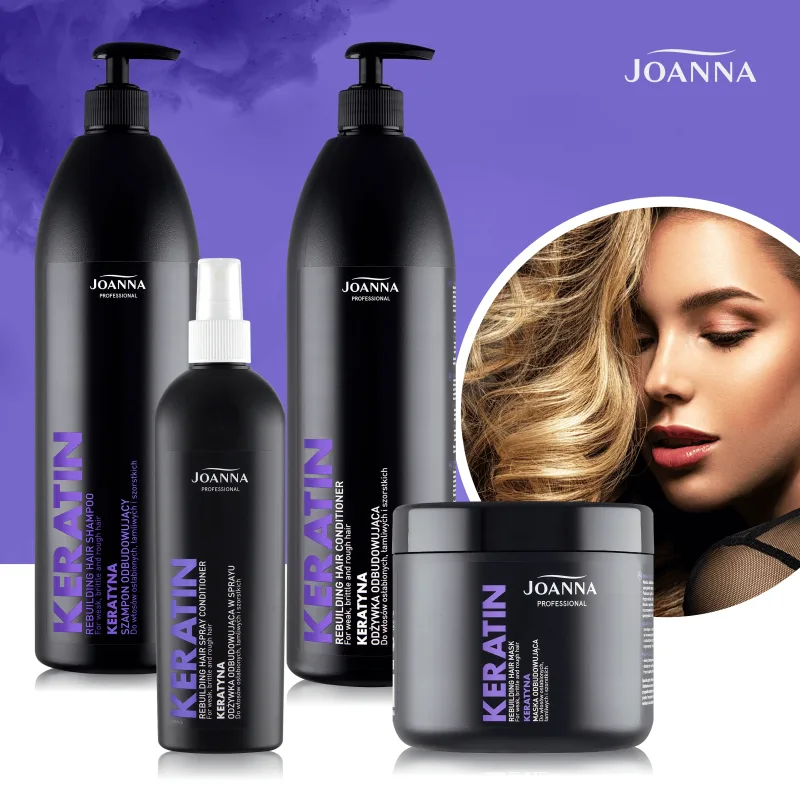 Joanna Professional Keratin, mască restauratoare, 500 g — preț și oferte