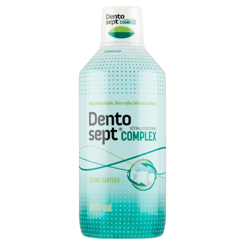 Dentosept Complex, apă de gură, fără alcool, 500 ml Phytopharm — preț și oferte