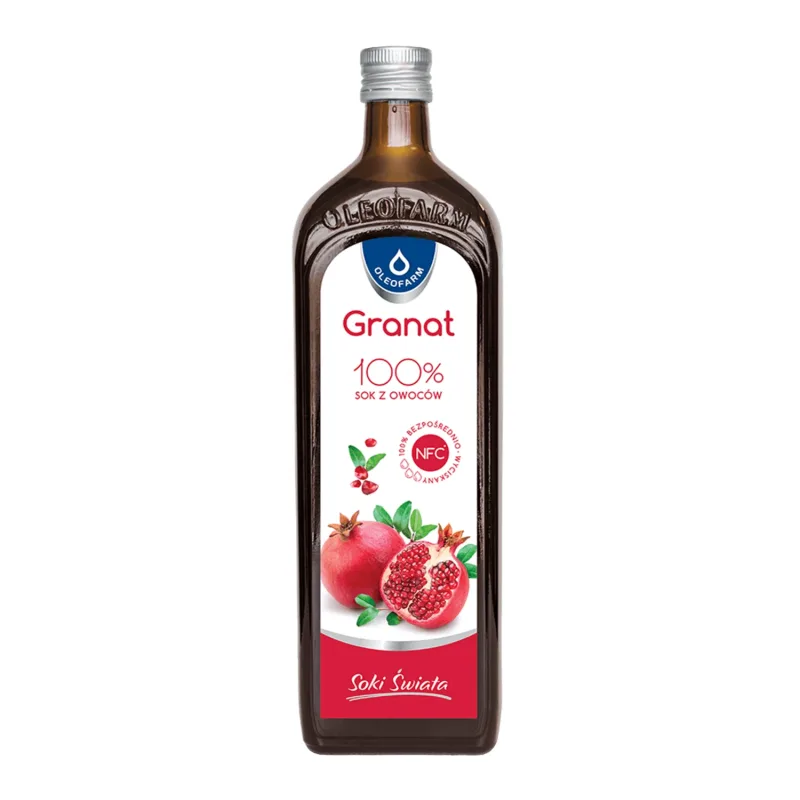 Oleofarm Juices of the World Rodii, 100% suc de fructe, 980 ml — preț și oferte