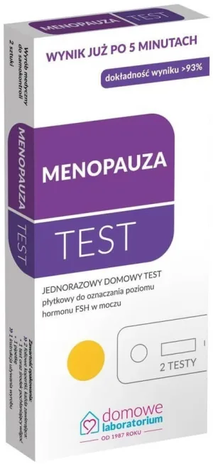 Home Laboratory Menopause Test, test la domiciliu pentru detectarea FSH în urină, 2 unități