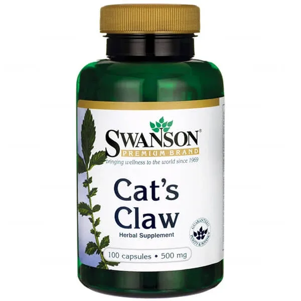 Swanson Cat's Claw, gheara de pisică 500 mg, 100 capsule — preț și oferte