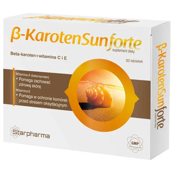 Beta Carotene Sun Forte, 30 comprimate Starpharma — preț și oferte