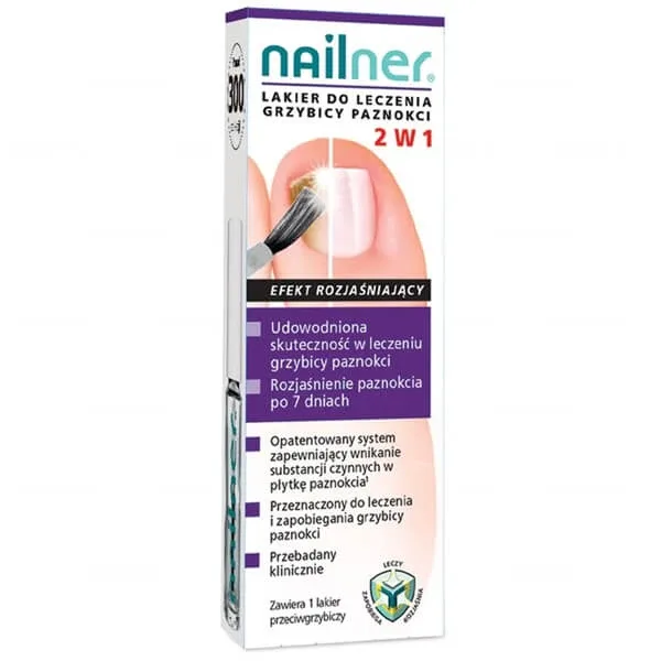 Nailner, lac pentru tratarea ciupercilor unghiilor 2 în 1, 5 ml VitaMed — preț și oferte