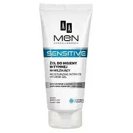 AA Men Sensitive, Gel hidratant pentru igiena intimă, 200 ml