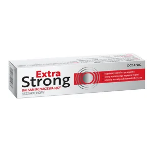 Extra Strong, balsam de încălzire, fără parfum, 40 g