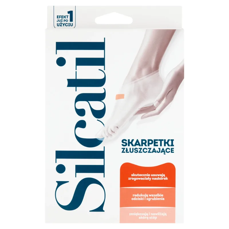 Silcatil, șosete exfoliante pentru picioare, 1 pereche AFLOFARM — preț și oferte