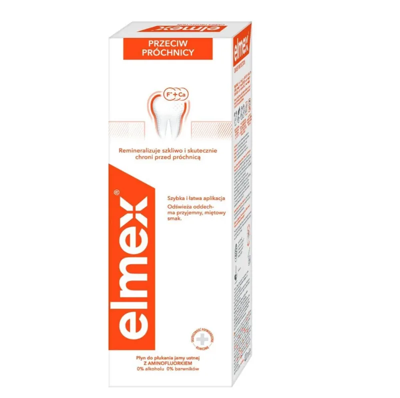 Elmex Against Caries apă de gură, 400 ml — preț și oferte