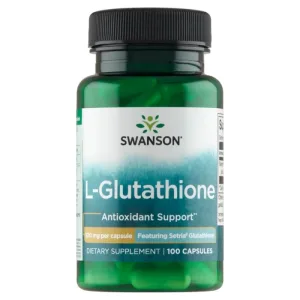 Swanson L-Glutation, L-glutation 100 mg, 100 capsule