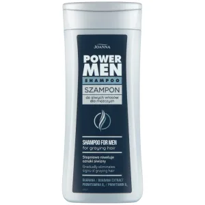 Joanna Power Men, șampon pentru părul gri pentru bărbați, 200 ml