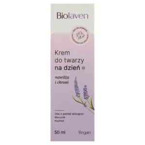 Biolaven, cremă de față, hidratează și protejează, zi, 50 ml
