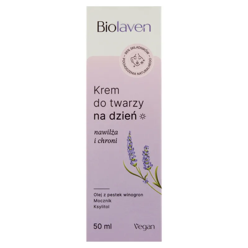 Biolaven, cremă de față, hidratează și protejează, zi, 50 ml — preț și oferte