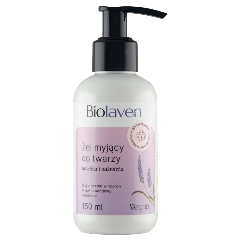 Biolaven Organic, gel de curățare facială, 150 ml — preț și oferte