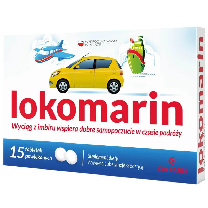 Lokomarin, 15 comprimate filmate Colfarm — preț și oferte