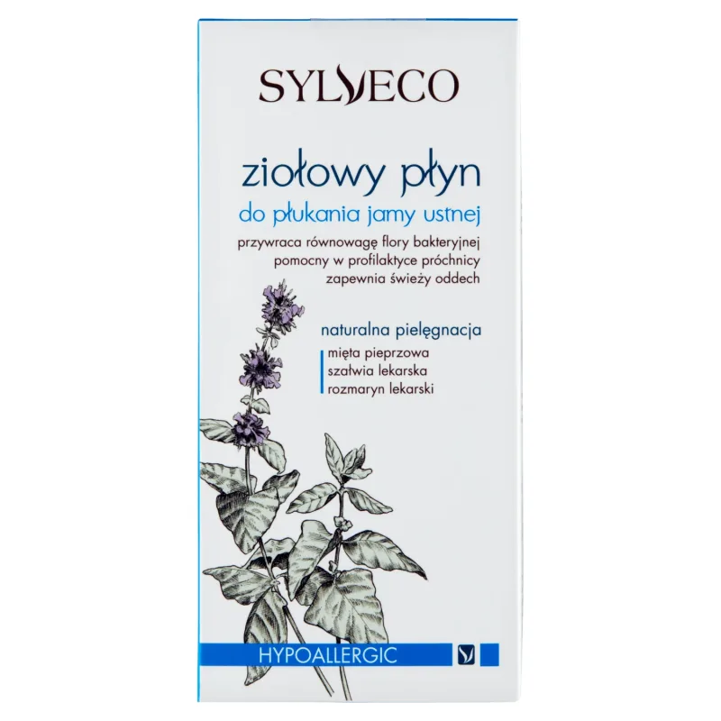 Sylveco, apă de gură, pe bază de plante, 500 ml — preț și oferte
