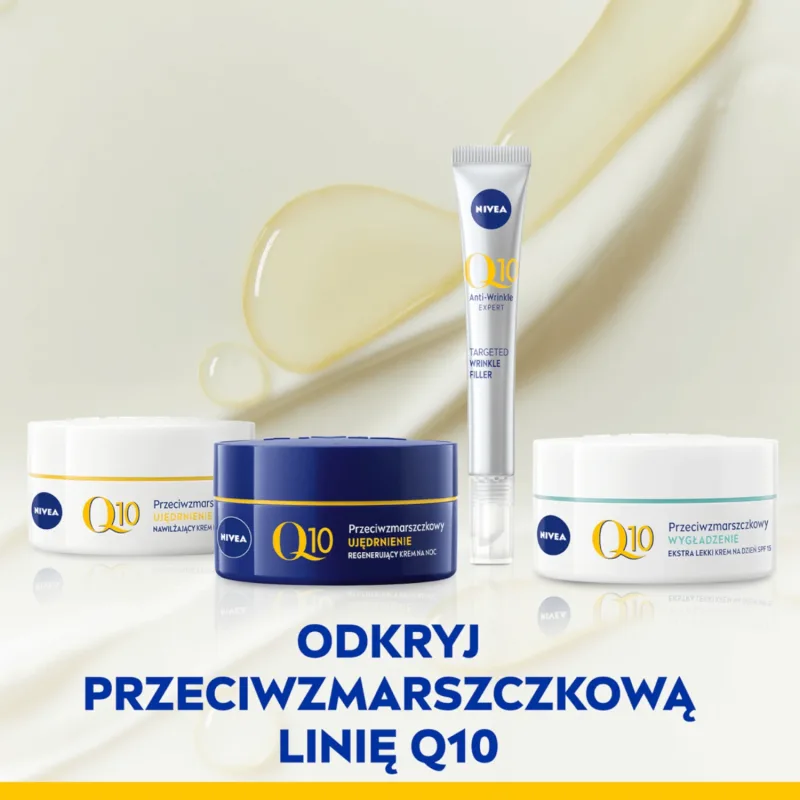 Nivea Q10 Power, Cremă de noapte antirid, fermitate, 50 ml — preț și oferte