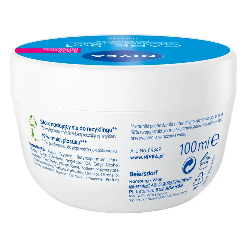 Nivea Care, cremă de față nutritivă ușoară, 100 ml — preț și oferte