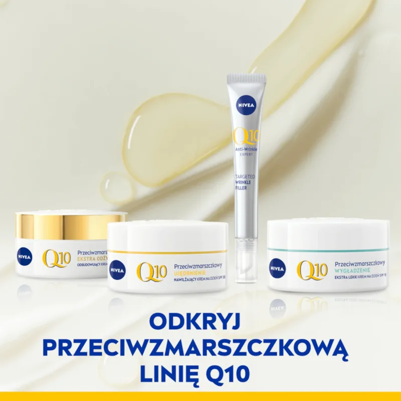 Nivea Q10 Power, Cremă de zi antirid, fermitate, SPF 15, 50 ml — preț și oferte