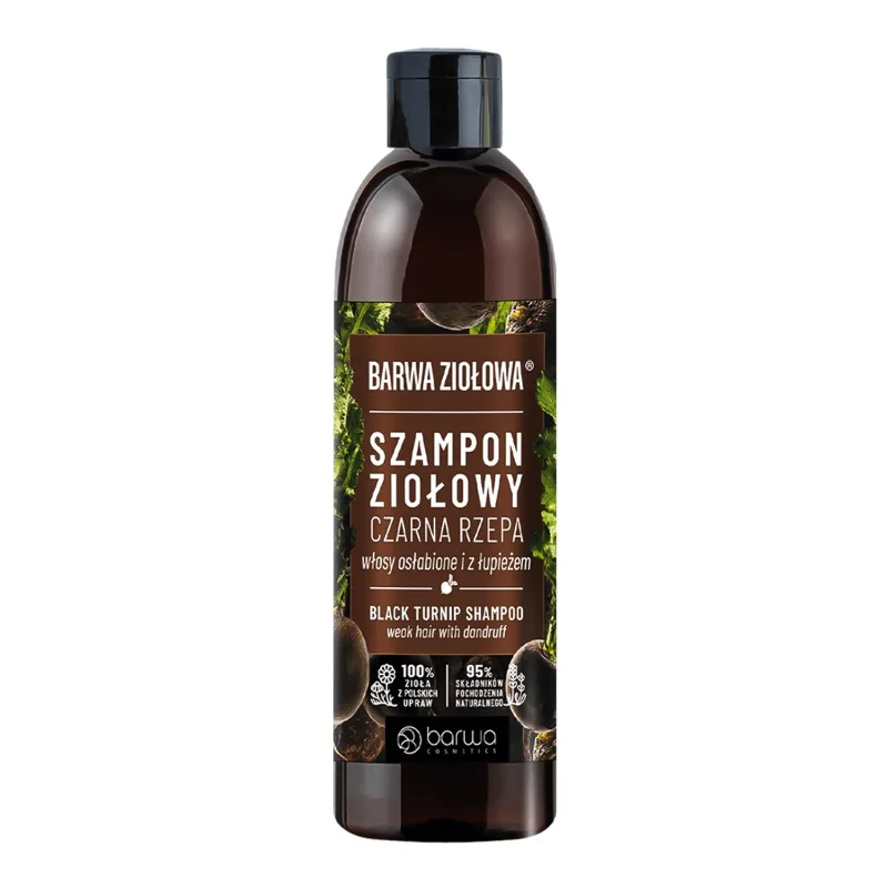 Barwa Ziołowa, șampon de năut negru, 250 ml — preț și oferte