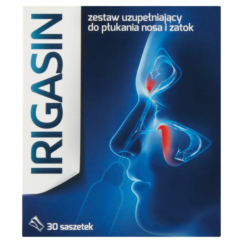 Irigasin, set suplimentar de clătire nazală și sinusală, 30 de pliculețe AFLOFARM — preț și oferte