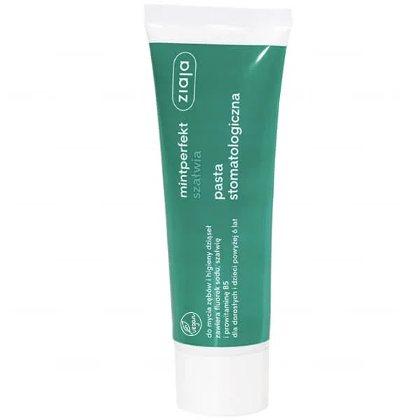Ziaja Mintperfekt Sage, pastă de dinți, 75 ml — preț și oferte
