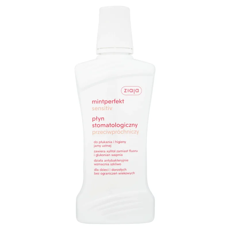 Ziaja Mintperfekt Sensitiv, apă de gură dentară, anticorozivă, 500 ml — preț și oferte