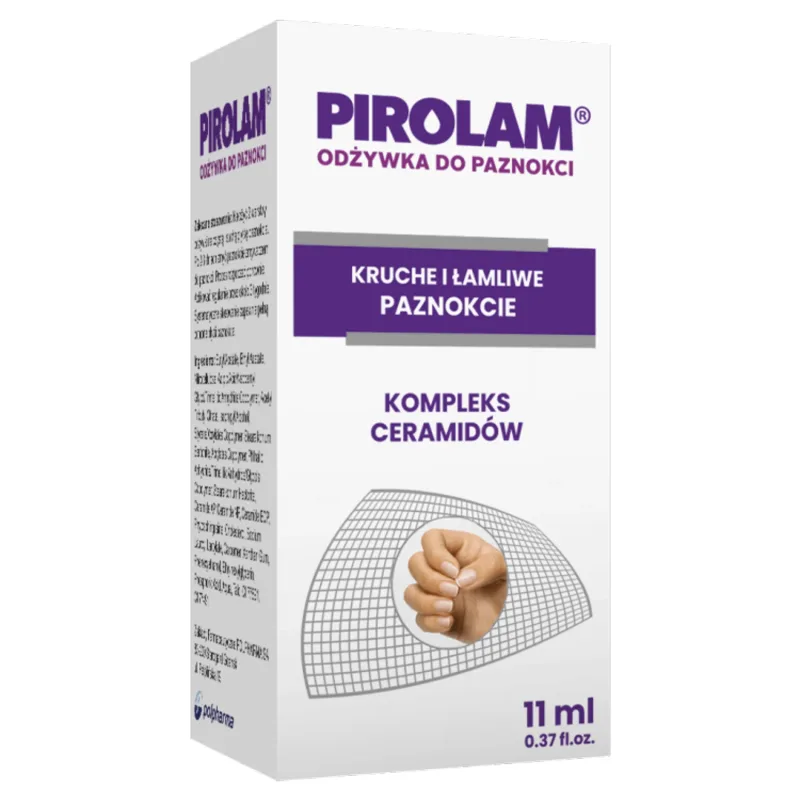 Pirolam, Balsam pentru unghii cu ceramide, 11 ml Polpharma — preț și oferte