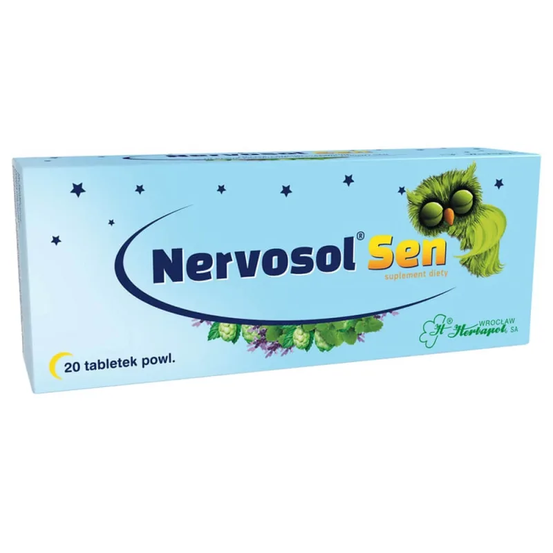Nervosol Sleep, 20 comprimate Herbapol — preț și oferte