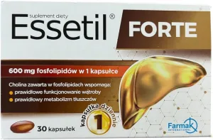 Essetil Forte 600 mg, 30 capsule, Nord Farm