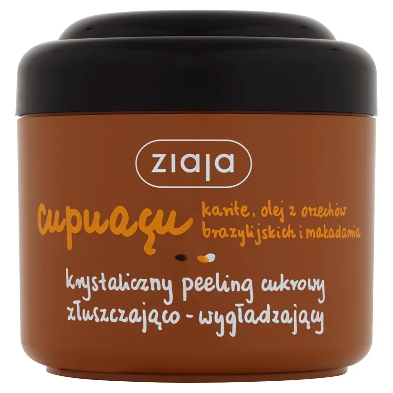 Ziaja Cupuacu, exfoliant cu cristale și exfoliant cu zahăr, 200 ml — preț și oferte