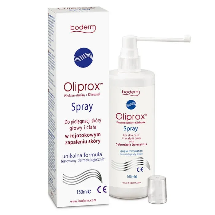 Oliprox, spray pentru dermatita seboreică a scalpului și a corpului, 150 ml — preț și oferte
