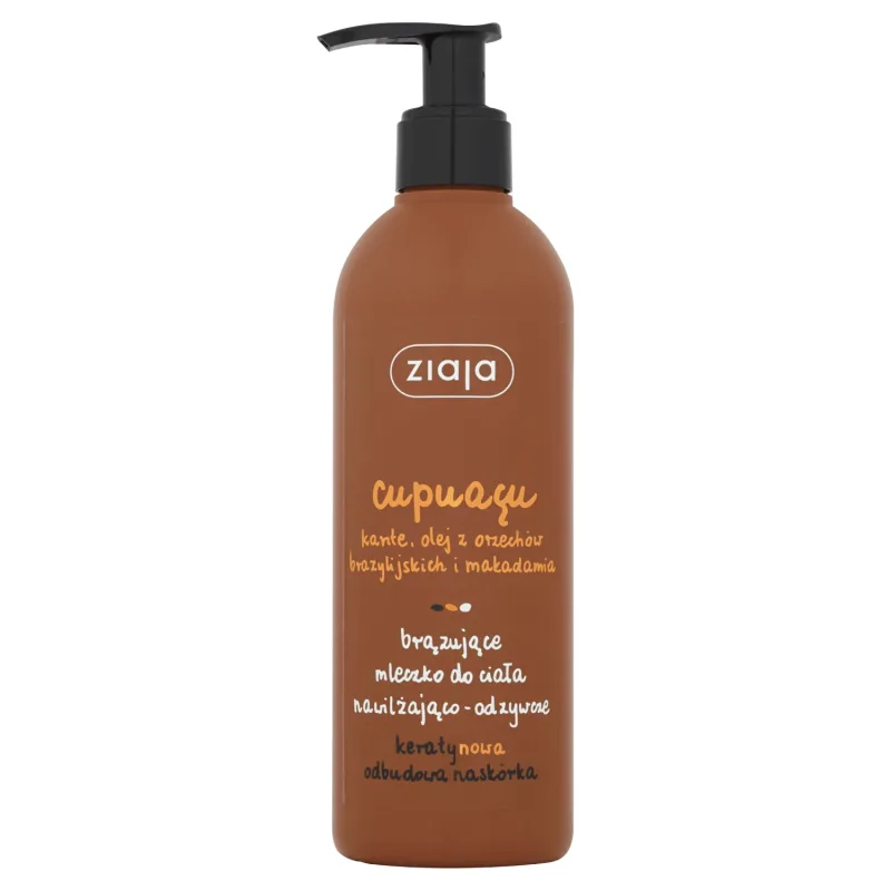 Ziaja Cupuacu, Lapte de corp hidratant și hrănitor bronzant, 300 ml — preț și oferte