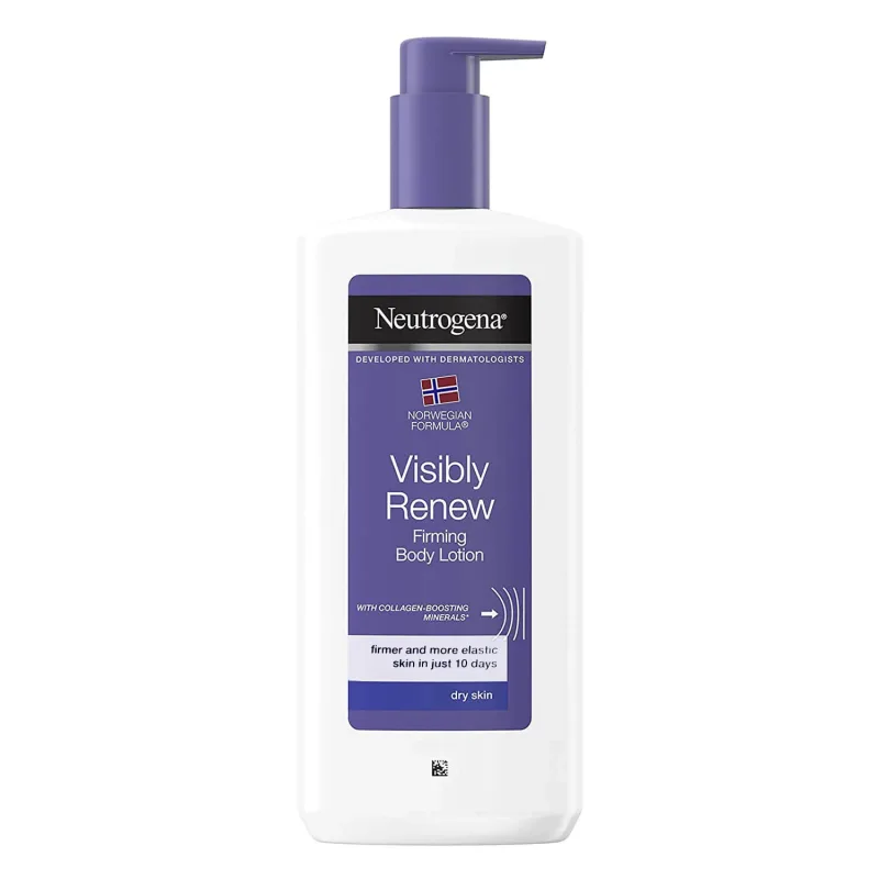 Neutrogena Norwegian Formula Visibly Renew, Emulsie de corp cu minerale, piele uscată, 400 ml — preț și oferte