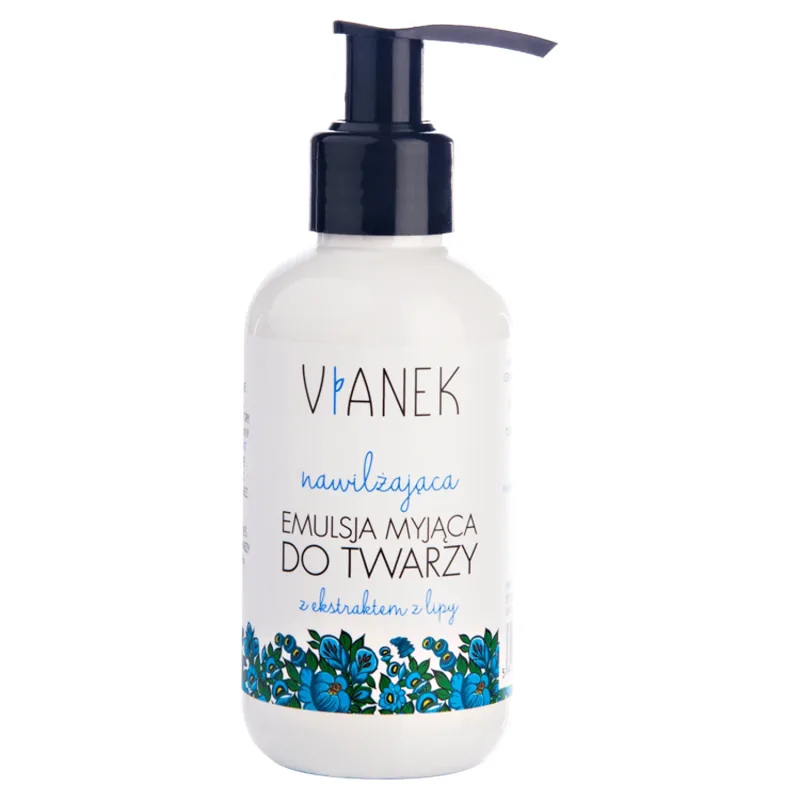 Vianek, emulsie hidratantă de curățare a feței cu extract de tei, 150 ml — preț și oferte
