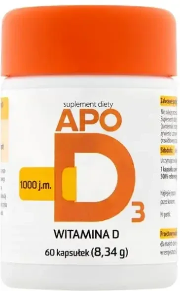 ApoD3 1000 UI, 60 capsule Aurovitas — preț și oferte