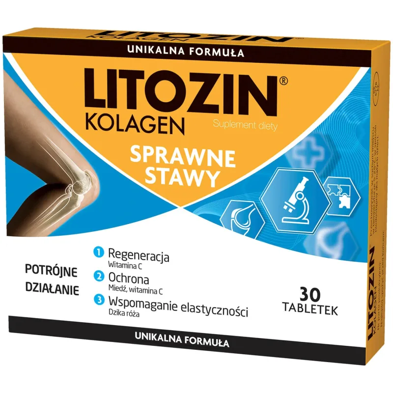 Litozin Kolagen, 30 comprimate Orkla Health — preț și oferte
