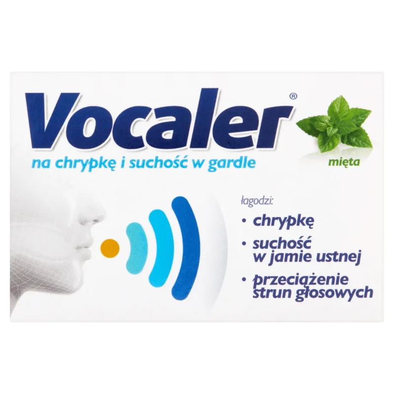 Vocaler, mentă, 12 pastiluțe AFLOFARM — preț și oferte