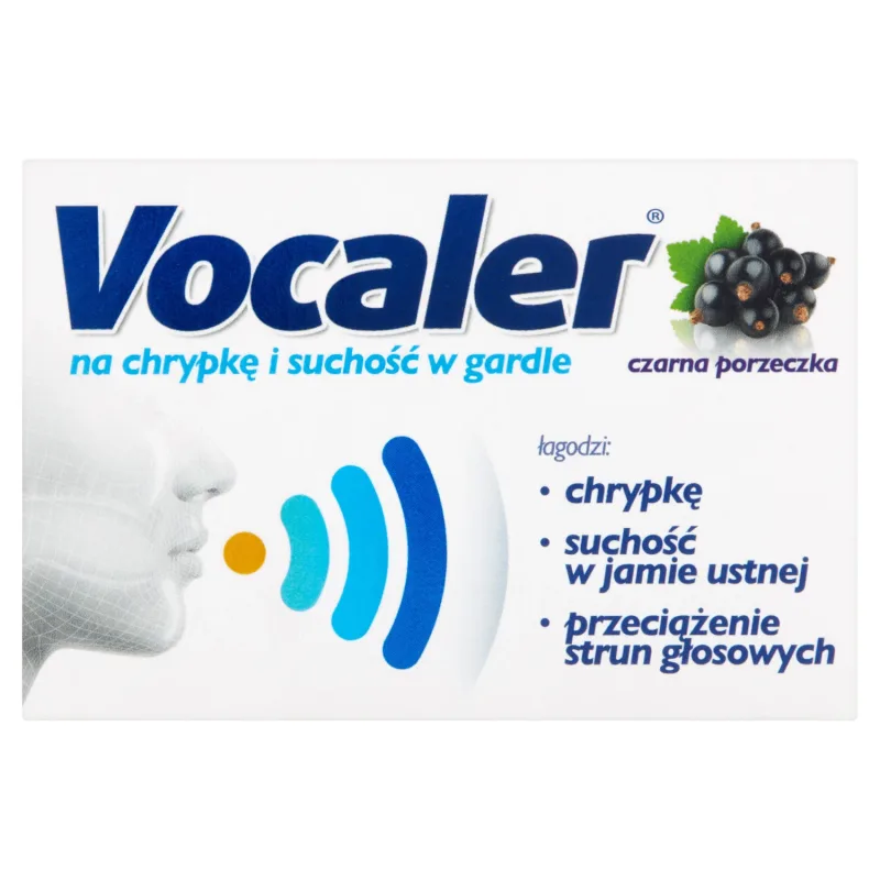 Vocaler, coacăze negre, 12 pastiluțe AFLOFARM — preț și oferte