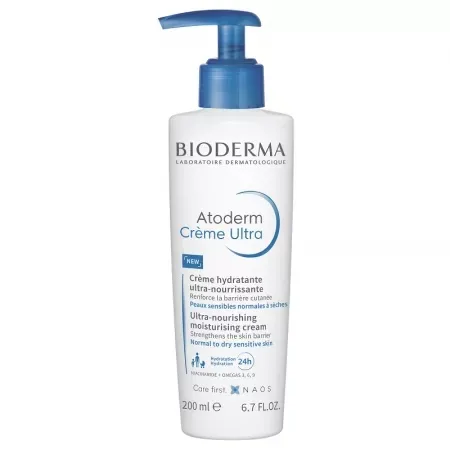 Crema hidratanta Atoderm Ultra, 200 ml, Bioderma — preț și oferte