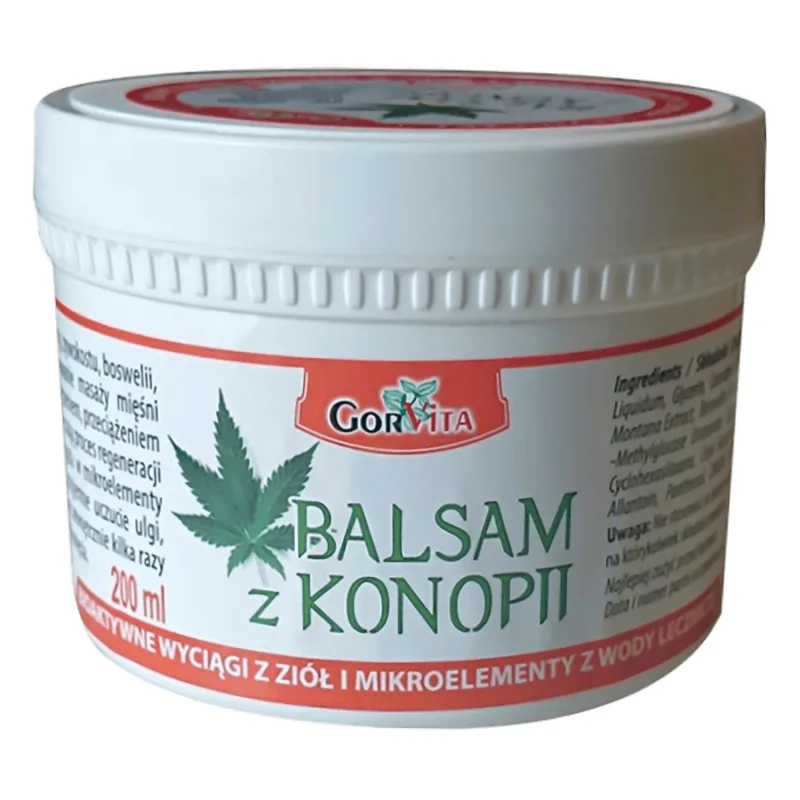 GorVita, balsam de cânepă, 200 ml — preț și oferte