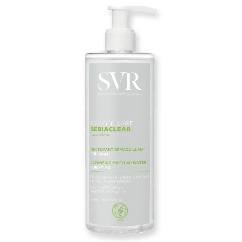 SVR Sebiaclear Eau Micellaire, Loțiune micelară, 400 ml — preț și oferte