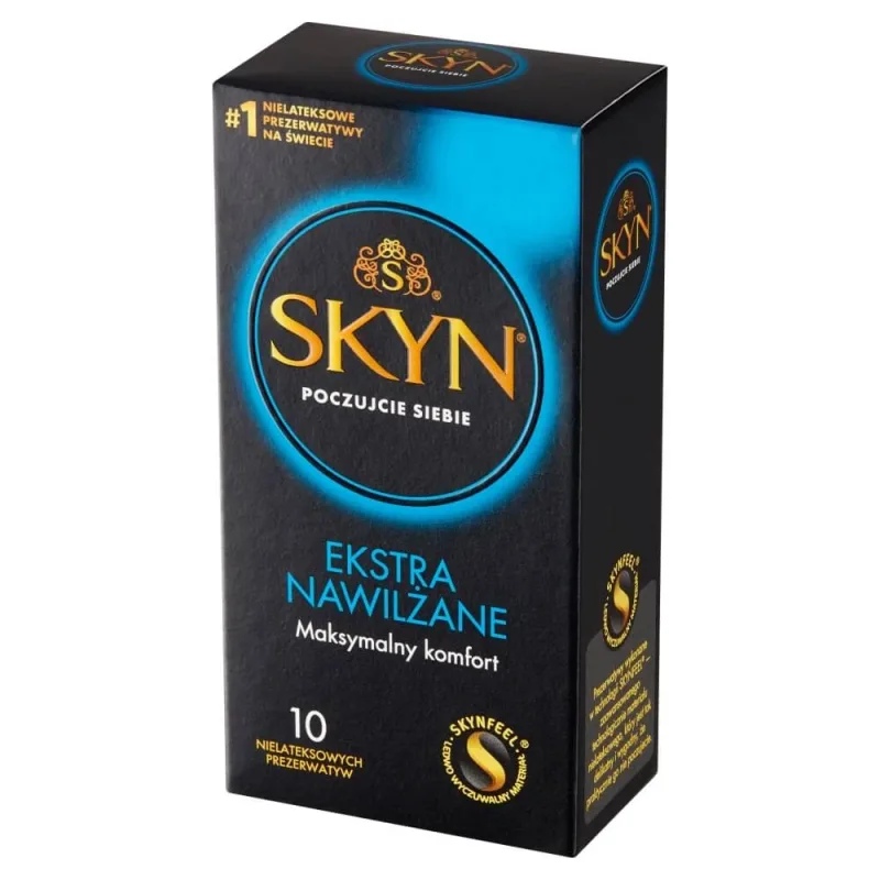 Unimil Skyn Extra Moist, prezervative fără latex, 10 bucăți — preț și oferte