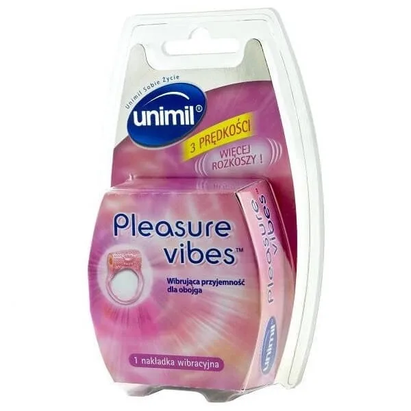 Unimil Pleasure vibes, vibrator, 3 nivele de intensitate, 1 buc. — preț și oferte