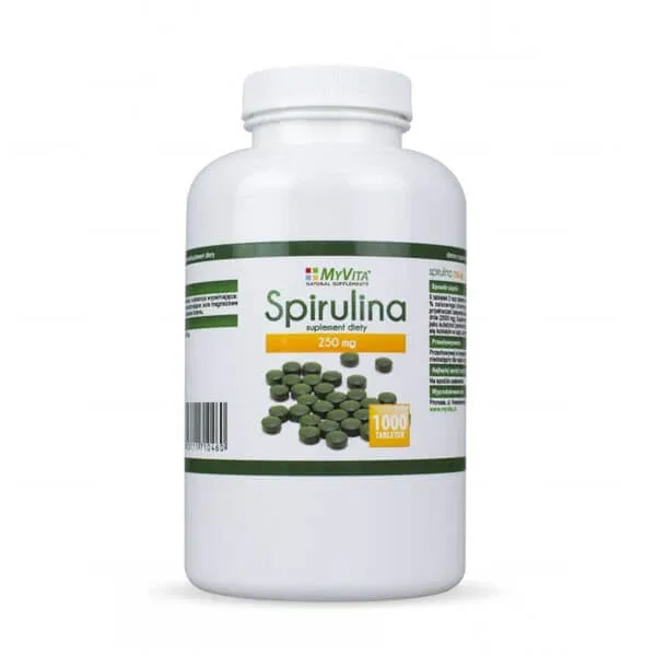 MyVita Spirulina, alge marine, 1000 comprimate — preț și oferte