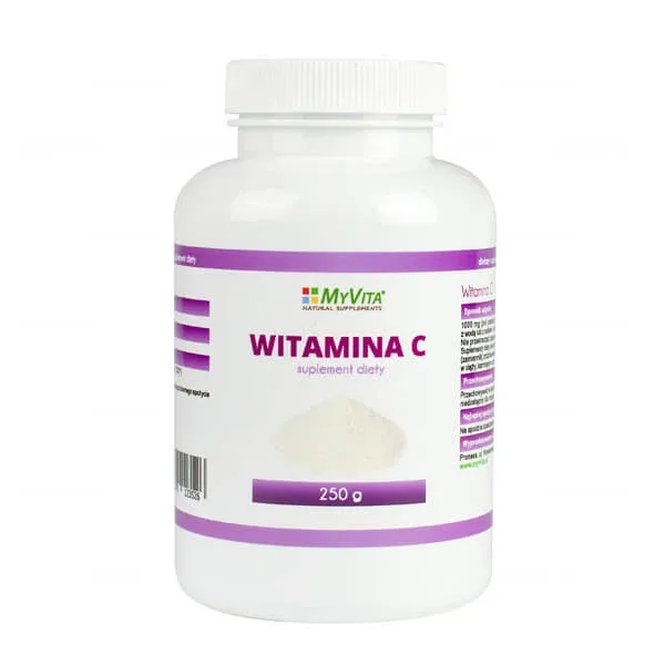 MyVita Vitamina C 1000 mg, acid L-ascorbic pur, 250 g — preț și oferte
