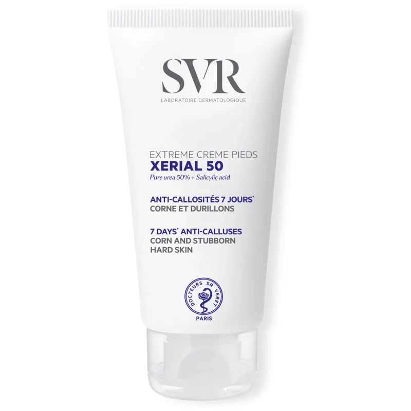 SVR Xerial 50 Extreme Creme Pieds, gel pentru calusuri încăpățânate, reducând cornetele și calusurile în 7 zile, 50 ml SVR LABORATORIES — preț și oferte