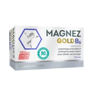Magnesium Gold B6, 50 comprimate