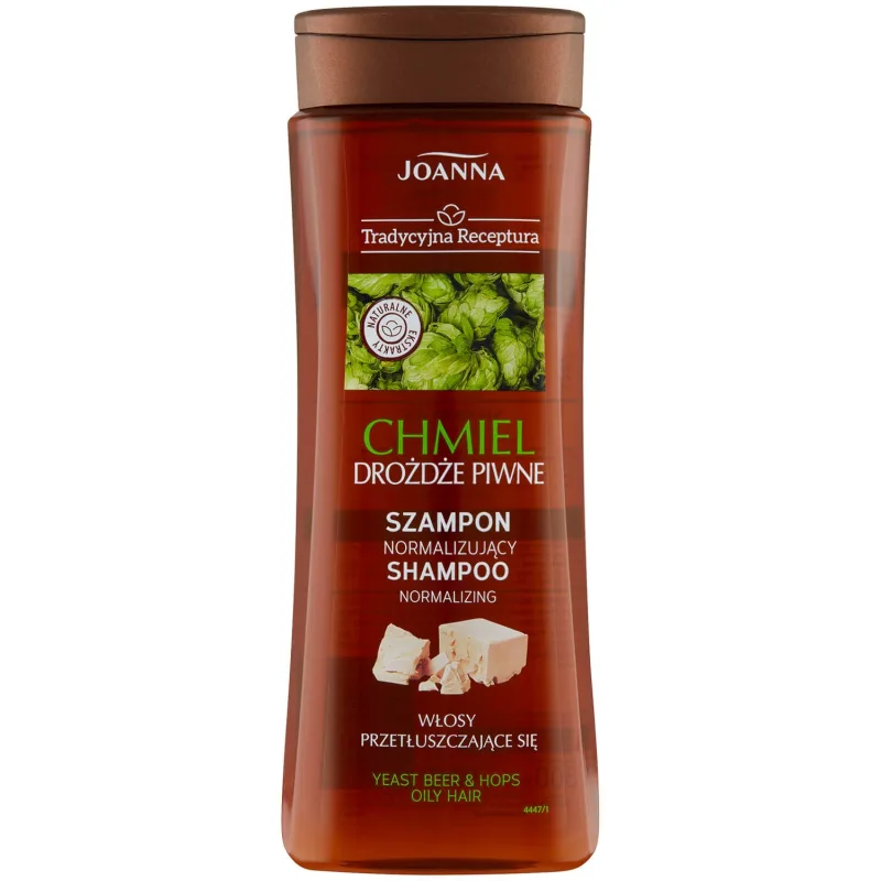 Joanna Tradycyjna Receptura, șampon pentru păr, drojdie de bere și hamei, 300 ml — preț și oferte