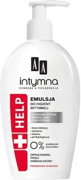 AA Intymna Help+, emulsie pentru igiena intimă, 300 ml — preț și oferte